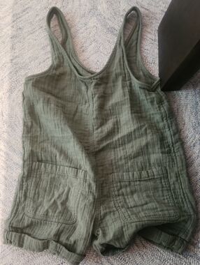 Old Navy Green Cotton Romper